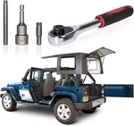 Hard Top & Door Removal Install Torx Set Tool Kit For Jeep Wrangler Jk 2007-2022. Fixed Price $20.19.