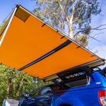 Retractable 4X4 Awning With Led Light Strip - 8.2FT For Camping & Travel. Fixed Price $499.99.