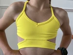 Five The Label Maverick Bra Top Adult X-small Yellow New!!!. Fixed Price $9.99.