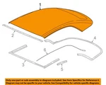 Gm Oem 16-19 Cascada Convertiblesoft Top Components-cover 13426145. Fixed Price $2657.43.
