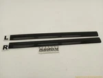 Land Rover LR3 Pair Of Rear Quarter Window Upper Trim Panel Black Fits 2005-2009. Fixed Price $51.91.