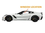 Fit 2014-2019 Chevrolet Corvette Door Coupe Driver Left Side Window Glass. Fixed Price $120.99.
