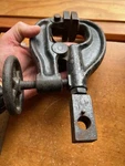 Heavy Scott A-1 Cast Iron Clamp Gun Smith Leather Work Luthier Piano Repair. Fixed Price $162.99.
