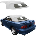 Robbins Convertible Top 94-04 Ford Mustang White Vinyl Glass Window Section Only. Fixed Price $224.99.