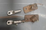 Pair Triumph Spitfire Iv &1500 Chrome Hard Top Mounting Brackets And Tie Bars. Fixed Price $100.00.