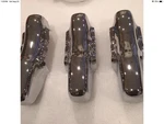 1949 Plymouth Deluxe Re Chrome Bumper Gaurds Fits Oem. Fixed Price $340.00.