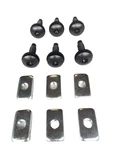Hard Top & Fastener Kit, 6 Screws Nuts, Fits 1987-1995 Jeep Wrangler. Fixed Price $28.95.