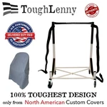 Triumph TR6 Stand Cart Rack With 5" Castors & Cover 050WC. Fixed Price $154.95.