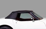 Us Made 1968-1975 Corvette Convertible Soft Top Roof Black Vinyl + Pads Straps. Fixed Price $429.95.