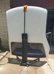 Mercedes Sl 500 White Hard Top With Stand. Fixed Price $650.00.