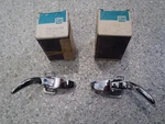 56-62 Corvette Lh/rh Convertible Top Latches Short Handles--gm #3716389/6390-NOS. Fixed Price $474.95.