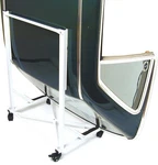 White Storage Cart + Cover Fits C1 C2 C3 C4 1953-1996 Corvette. Fixed Price $179.90.