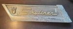 1950'S Ford Fairlane 500 Skyliner Trim Emblem BAC-5150287-B. Fixed Price $39.03.
