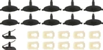 Oer 22 Piece Vinyl Top Molding Hardware Set 1967-1968 Firebird And Camaro Models. Fixed Price $32.98.
