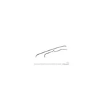 Scott Drake MM-143 65 Fits Ford Convertible Top Rear Tack Strip Set. Fixed Price $241.99.
