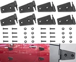 New Jeep Wrangler American Flag 2 Door Hinges Kit 8 Pieces Aluminum Alloy Black. Fixed Price $69.00.