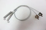 1969-75 Chevrolet Corvette Convertible Side Hold Down Tension Cables Pair- New. Fixed Price $39.95.