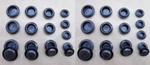 32 Old School Body Panel Plugs! Fits: Mopar Charger Challenger A, B, C,. Fixed Price $38.00.