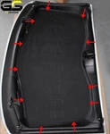 C7 Stingray Coupe Z06 Grand Sport Corvette Black Suede Headliner Panel. Fixed Price $539.99.