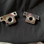 64 65 Ford Thunderbird T-bird Convertible Top Guide Pin Bracket Chrome Oem. Fixed Price $50.00.