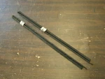 Nos Oem Ford 1969 Mustang Door Glass Edge Weatherstrips Rubbers Seals Conv. Cpe.. Fixed Price $159.00.