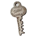 Vintage Yale & Towne Mfg Co Flat Skeleton Key Approx 2" Long Marked No 9M 1044. Fixed Price $9.49.