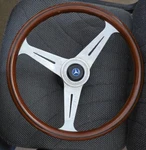 Mercedes W113 230 250 Sl Wood Steering Wheel 15" Nardi Engraved Spokes. Fixed Price $750.00.