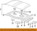 Gm Oem 99-25 Corvette Removable Top Components-latch Pin 11562047. Fixed Price $48.10.