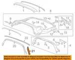 Gm Oem 14-19 Corvette Roof Components-weatherstrip Retainer 23467678. Fixed Price $29.06.