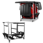 Hooke Road Doors And Hardtops Storage Cart For Jeep Wrangler Gladiator Bronco. Fixed Price $529.99.