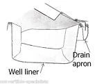 1965-1968 Cadillac, Impala, Lesabre, Bonneville Convertible Top Well Liner New. Fixed Price $138.00.