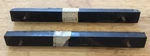 Pair Nos Gm #3828214 Soft Top Side Center Weatherstrips, 1963-67 Corvette. Fixed Price $60.00.