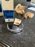 Nos 1969 Ford Galaxie Front Header Ornament C9AZ-16607-A. Fixed Price $75.00.
