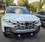 White Led Halo Angel Eye Fog Lights Driving Lamps For Hyundai Santa Cruz. Fixed Price $123.89.