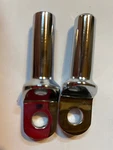 Pair Triumph Spitfire Iv &1500 Chrome Hard Top Mounting Bracket Tie Bar 624720. Fixed Price $91.90.