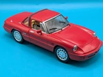 Jouef 1:18 Alfa Romeo Spider S4 Red Hardtop. Fixed Price $75.00.