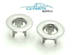 1963-1975 C2 C3 Corvette Hard Top Deck Lid Ferrule Mount Bezel (2PC) Gm# 3830938. Fixed Price $14.00.