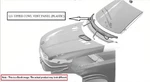 Windshield Wiper Cowl Grille Vent Panel Oem 2015 Jeep Grandcher. Fixed Price $90.00.