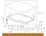 Gm Oem 14-19 Corvette Removable Top Components-frame Pin 23412818. Fixed Price $34.60.