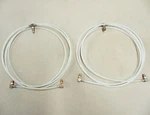 Convertible Power Top Hydraulic Fluid Lines & Fittings Pair Plastic Hoses. Fixed Price $69.99.
