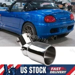 1.5-2.1" Stainless Steel Rear Exhaust Pipe Tail Muffler Tip For Suzuki Cappuccin. Fixed Price $54.14.