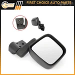 Door Manual Mirror Fits 2003-06 Jeep Wrangler Tj Left Side Fold Black CH1320259. Fixed Price $32.20.