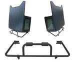 Black New Sliding Hard Top Carrier Storage Cart Rack For 87-23 Jeep Wrangler. Fixed Price $139.99.