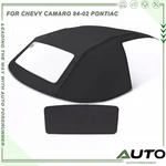 Convertible Soft Top W/clear Plastic Window Black For Chevy Camaro 94-02 Pontiac. Fixed Price $185.00.