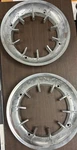 Pair 1963 Ford Thunderbird Chrome Tail Light Bezel Rings Set Oem. Fixed Price $42.99.