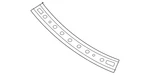 Genuine Nissan Roof Header Panel 73210-9PR0A. Fixed Price $280.99.