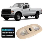 8C3Z25519A70AA Tan Ford F250 350 Overhead Console Led Light Sunroof Switch. Fixed Price $72.99.