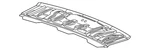Genuine Gm Rear End Upper Panel Reinforcement 84698498. Fixed Price $27.20.