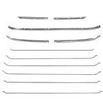 1966 1967 Nova Roof Headliner Retainer Kit 10 Pieces Set Dynacorn New. Fixed Price $187.95.