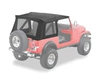 Bestop 55799-15 Supertop Classic Replacement Skin; Black Denim; Clear Windows. Fixed Price $355.38.